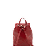 Borsa a spalla da donna 100% pelle artigianale 5533-Rosso I Fratelli