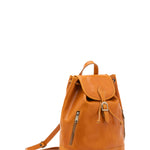 Borsa a spalla da donna 100% pelle artigianale 5533-Senape I Fratelli