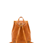 Borsa a spalla da donna 100% pelle artigianale 5533-Senape I Fratelli