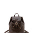 Borsa a spalla da donna 100% pelle artigianale 5533-Tmoro I Fratelli