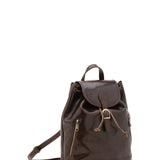 Borsa a spalla da donna 100% pelle artigianale 5533-Tmoro I Fratelli