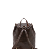 Borsa a spalla da donna 100% pelle artigianale 5533-Tmoro I Fratelli