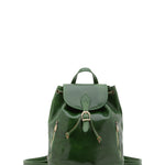 Borsa a spalla da donna 100% pelle artigianale 5533-Verde I Fratelli