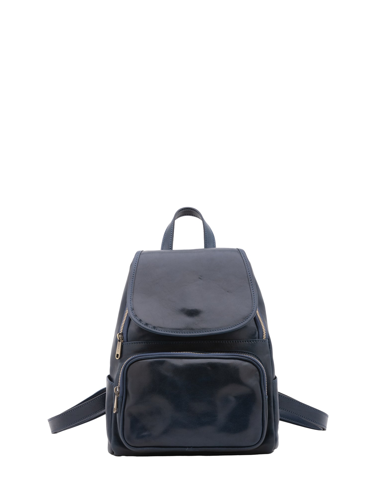 Borsa a spalla da donna Vera pelle 5534-Blu I Fratelli
