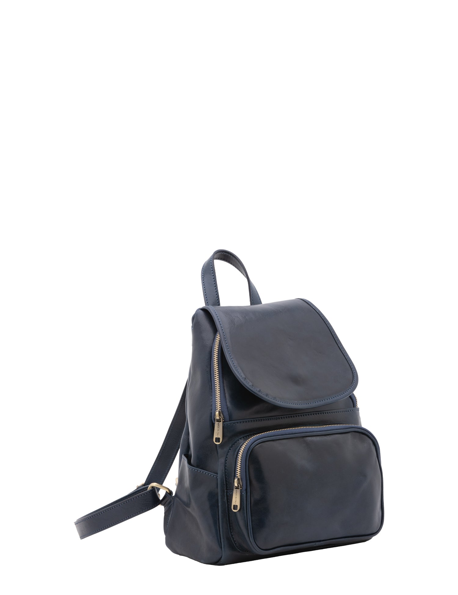 Borsa a spalla da donna Vera pelle 5534-Blu I Fratelli