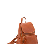 Borsa a spalla da donna Vera pelle 5534-Cognac I Fratelli