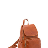Borsa a spalla da donna Vera pelle 5534-Cognac I Fratelli