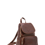 Borsa a spalla da donna Vera pelle 5534-Marrone I Fratelli