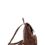 Borsa a spalla da donna Vera pelle 5534-Marrone I Fratelli