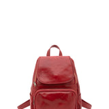 Borsa a spalla da donna Vera pelle 5534-Rosso I Fratelli