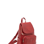 Borsa a spalla da donna Vera pelle 5534-Rosso I Fratelli