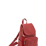 Borsa a spalla da donna Vera pelle 5534-Rosso I Fratelli