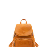 Borsa a spalla da donna Vera pelle 5534-Senape I Fratelli