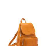 Borsa a spalla da donna Vera pelle 5534-Senape I Fratelli