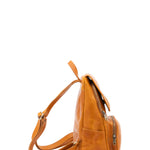 Borsa a spalla da donna Vera pelle 5534-Senape I Fratelli
