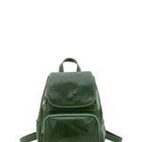 Borsa a spalla da donna Vera pelle 5534-Verde I Fratelli