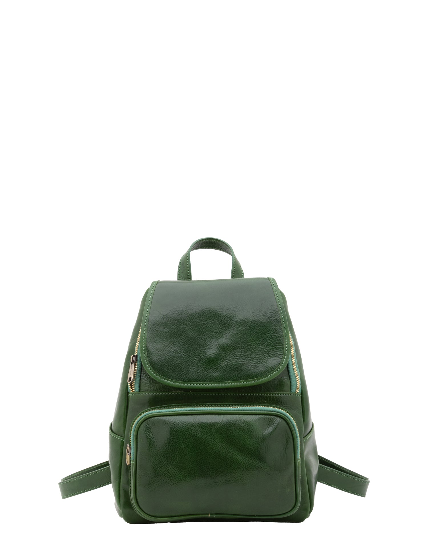 Borsa a spalla da donna Vera pelle 5534-Verde I Fratelli