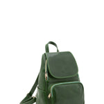 Borsa a spalla da donna Vera pelle 5534-Verde I Fratelli