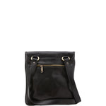 Borsa a tracolla da uomo in vera pelle Made in Italy 5535-Nero I Fratelli