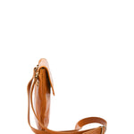 Borsa a tracolla da uomo in vera pelle Made in Italy 5535-Senape I Fratelli