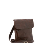 Borsa a tracolla da uomo in vera pelle Made in Italy 5535-Tmoro I Fratelli