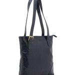 Borsa a spalla da donna 100% pelle 5536-Blu I Fratelli
