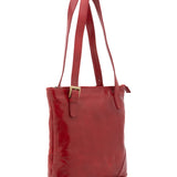 Borsa a spalla da donna 100% pelle 5536-Rosso I Fratelli