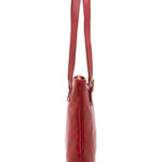 Borsa a spalla da donna 100% pelle 5536-Rosso I Fratelli