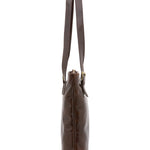 Borsa a spalla da donna 100% pelle 5536-Tmoro I Fratelli