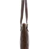 Borsa a spalla da donna 100% pelle 5536-Tmoro I Fratelli