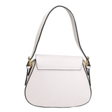 Giulia Borsa a spalla da donna Vera pelle 05958-L101 BIANCO Gave Lux