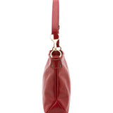 Borsa a spalla da donna 100% pelle 5540-Rosso I Fratelli