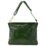 Borsa a spalla da donna 100% pelle 5540-Verde I Fratelli
