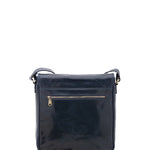 Borsa a tracolla da uomo in vera pelle Made in Italy 5543-Blu I Fratelli