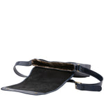 Borsa a tracolla da uomo in vera pelle Made in Italy 5543-Blu I Fratelli