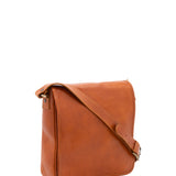 Borsa a tracolla da uomo in vera pelle Made in Italy 5543-Cognac I Fratelli