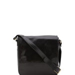 Borsa a tracolla da uomo in vera pelle Made in Italy 5543-Nero I Fratelli