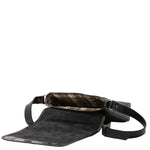 Borsa a tracolla da uomo in vera pelle Made in Italy 5543-Nero I Fratelli