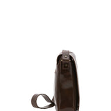 Borsa a tracolla da uomo in vera pelle Made in Italy 5543-Tmoro I Fratelli