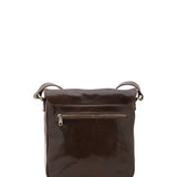 Borsa a tracolla da uomo in vera pelle Made in Italy 5543-Tmoro I Fratelli