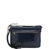 Borsa a tracolla uomo in vera pelle Made in Italy 5544-Blu I Fratelli