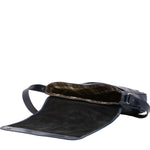 Borsa a tracolla uomo in vera pelle Made in Italy 5544-Blu I Fratelli