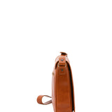 Borsa a tracolla uomo in vera pelle Made in Italy 5544-Cognac I Fratelli