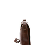 Borsa a tracolla uomo in vera pelle Made in Italy 5544-Marrone I Fratelli