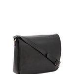 Borsa a tracolla uomo in vera pelle Made in Italy 5544-Nero I Fratelli