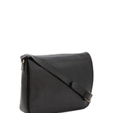 Borsa a tracolla uomo in vera pelle Made in Italy 5544-Nero I Fratelli