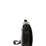 Borsa a tracolla uomo in vera pelle Made in Italy 5544-Nero I Fratelli