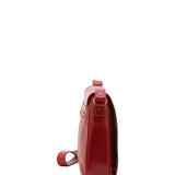 Borsa a tracolla uomo in vera pelle Made in Italy 5544-Rosso I Fratelli