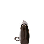 Borsa a tracolla uomo in vera pelle Made in Italy 5544-Tmoro I Fratelli