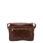 Borsa a tracolla da donna Vera pelle 5545-Marrone I Fratelli